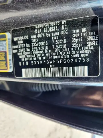 2023 KIA SPORTAGE SX  