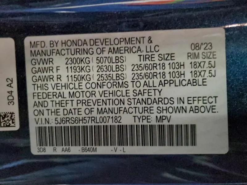 2024 HONDA CR-V SPORT  