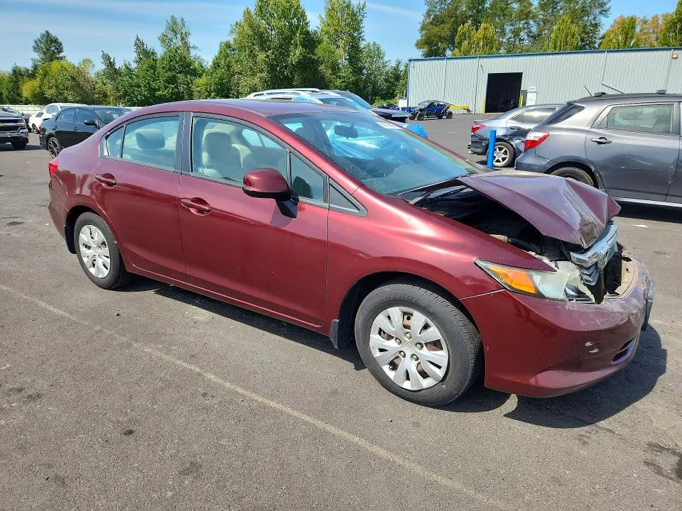 2012 HONDA CIVIC LX  