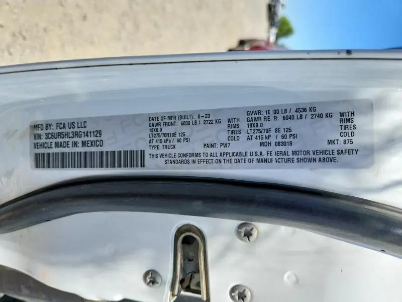 2024 RAM 2500 TRADESMAN  