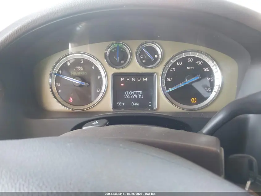 2010 CADILLAC ESCALADE HYBRID PLATINUM
