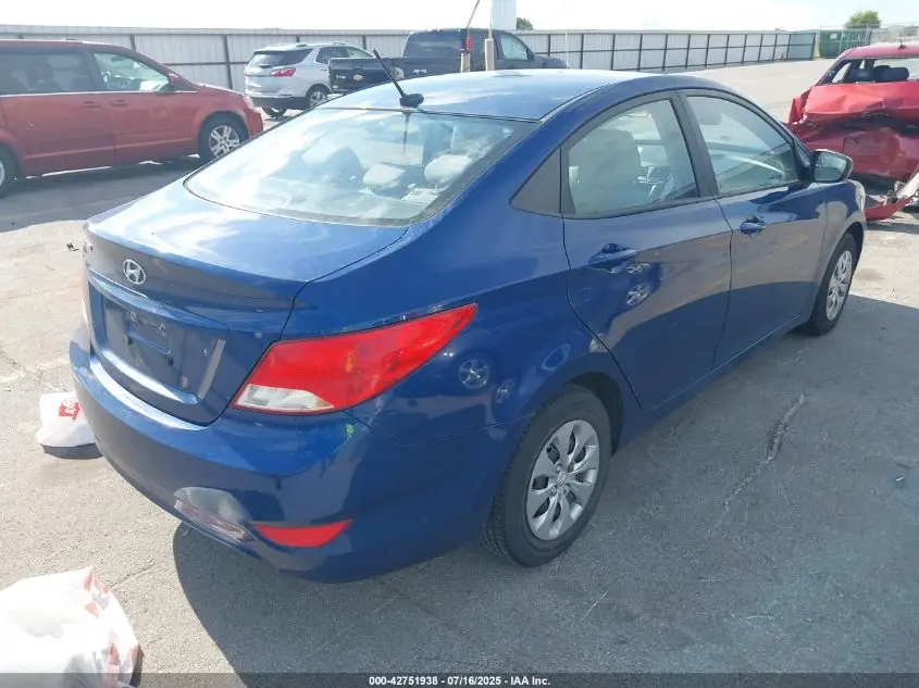 2016 HYUNDAI ACCENT SE