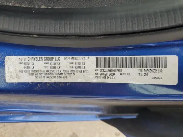 2013 DODGE AVENGER SE  