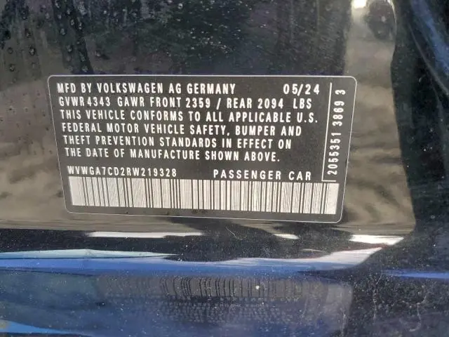 2024 VOLKSWAGEN GTI S  