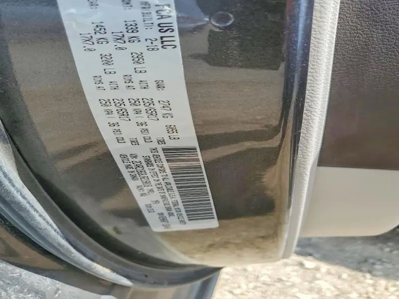 2018 CHRYSLER PACIFICA TOURING L  