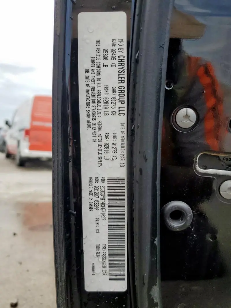 2013 DODGE CHALLENGER R/T  