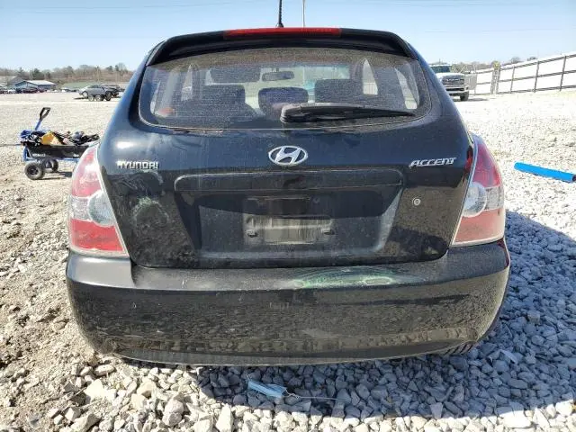 2010 HYUNDAI ACCENT BLUE