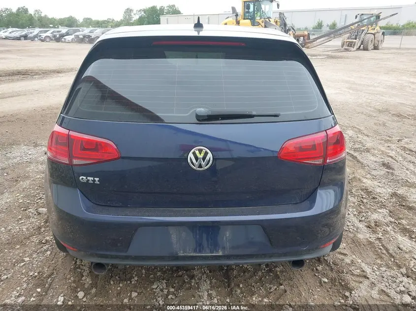 2016 VOLKSWAGEN GOLF GTI S 4-DOOR