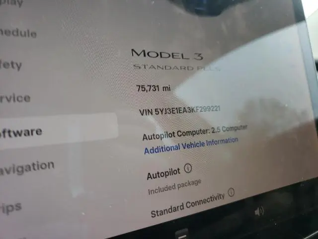 2019 TESLA MODEL 3   
