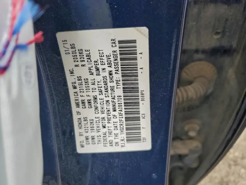 2015 HONDA ACCORD SPORT  