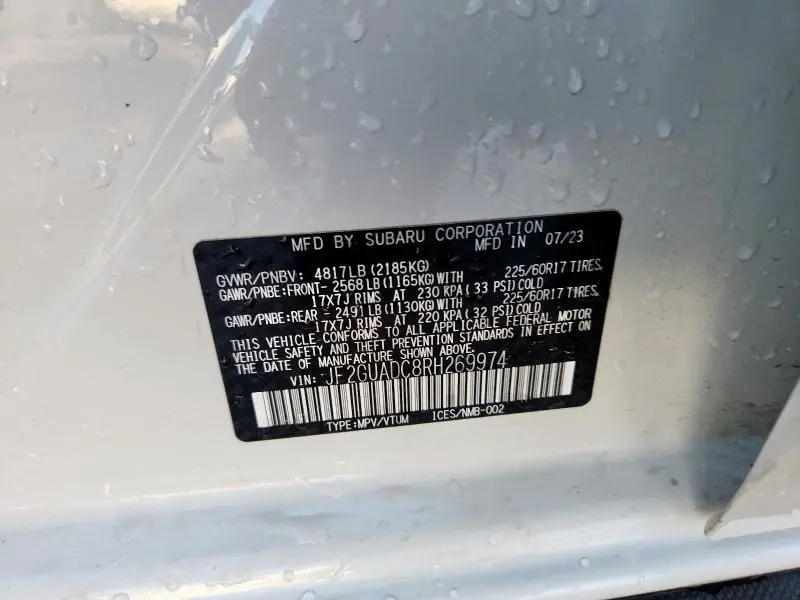 2024 SUBARU CROSSTREK PREMIUM  