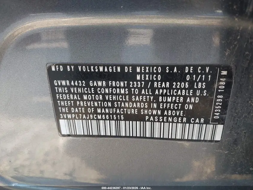 2012 VOLKSWAGEN JETTA SPORTWAGEN 2.0L TDI