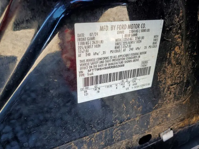 2024 FORD MAVERICK XLT  