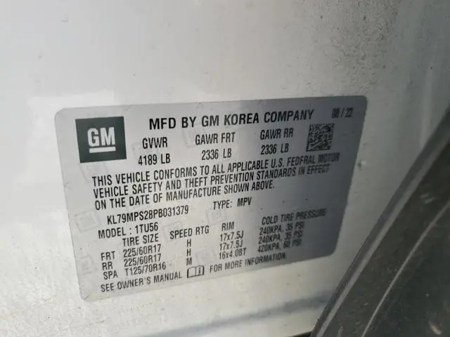 2023 CHEVROLET TRAILBLAZER LT  