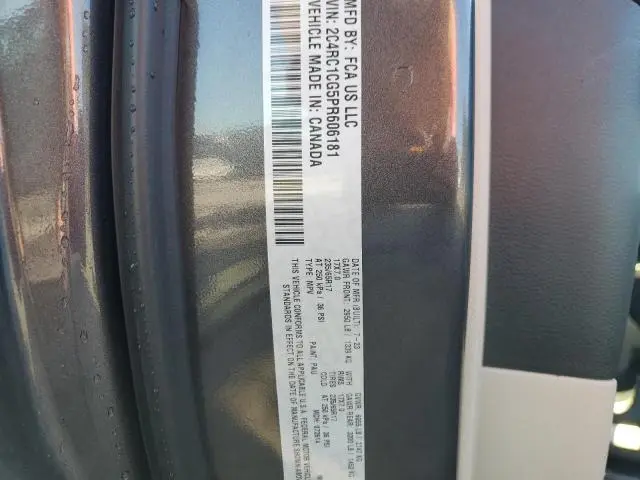 2023 CHRYSLER VOYAGER LX  