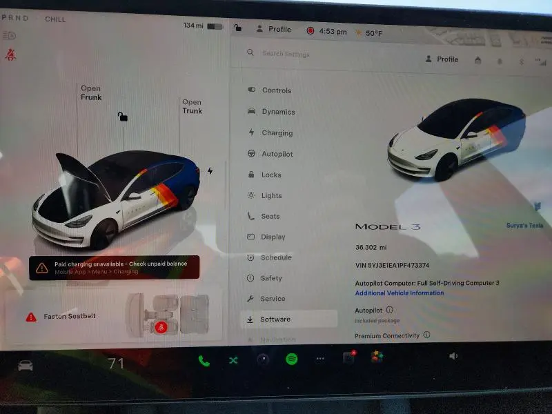 2023 TESLA MODEL 3   
