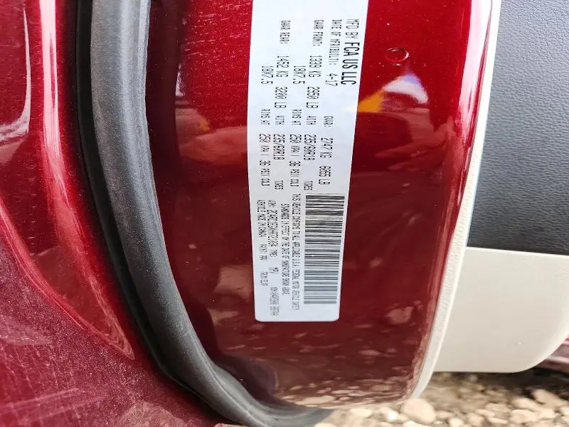 2017 CHRYSLER PACIFICA TOURING L PLUS  
