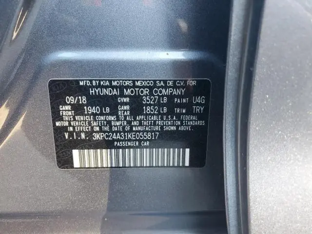 2019 HYUNDAI ACCENT SE  