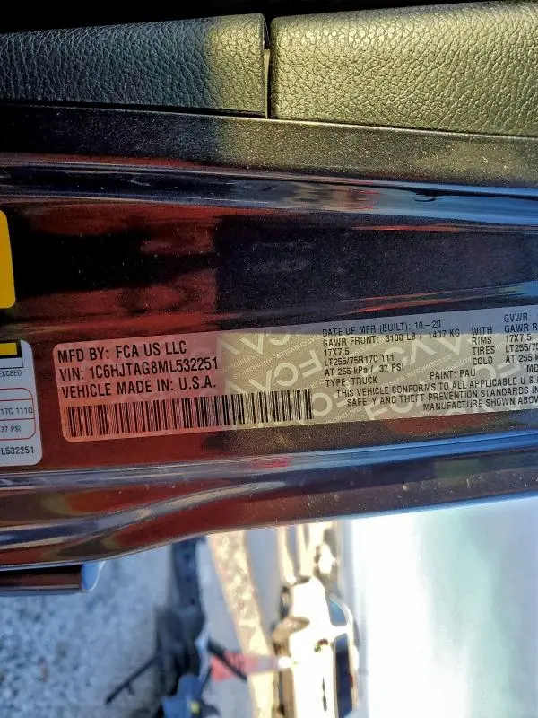 2021 JEEP GLADIATOR SPORT  