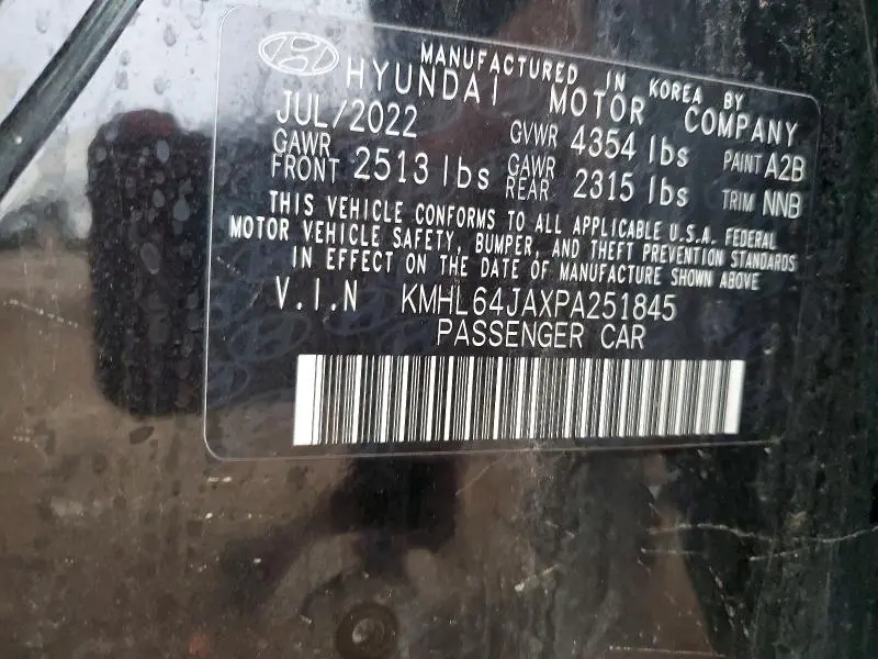 2023 HYUNDAI SONATA SEL  