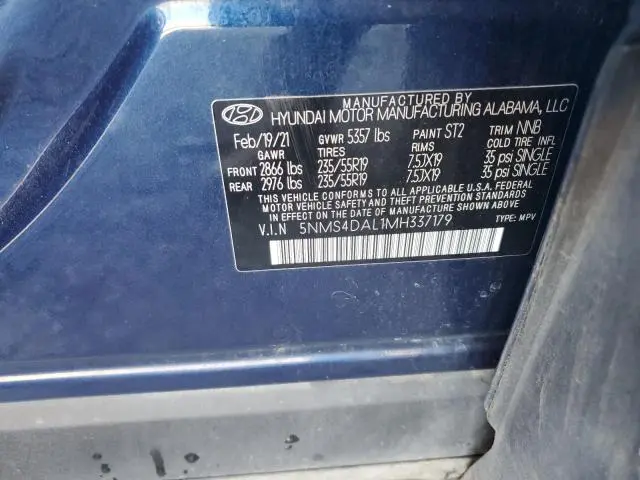 2021 HYUNDAI SANTA FE LIMITED  