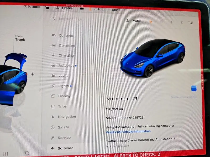 2022 TESLA MODEL 3   
