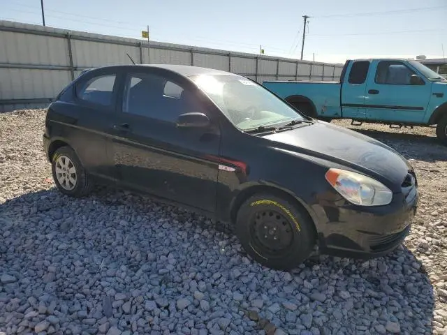 2010 HYUNDAI ACCENT BLUE