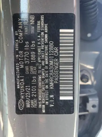 2021 HYUNDAI VENUE SEL  