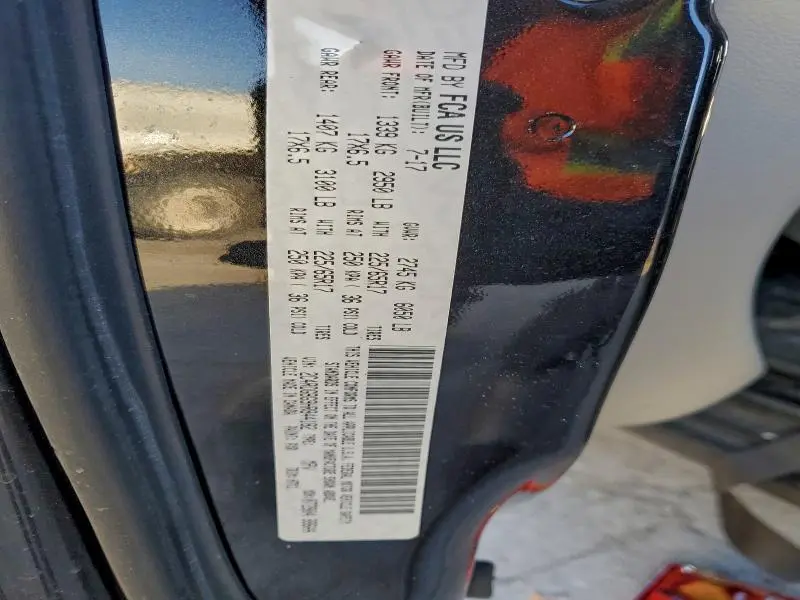 2017 DODGE GRAND CARAVAN SE  