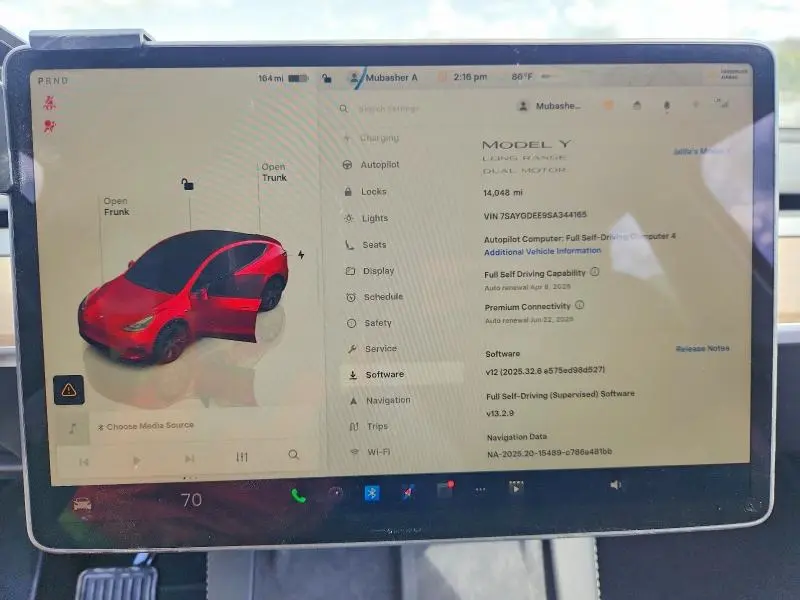 2025 TESLA MODEL Y   