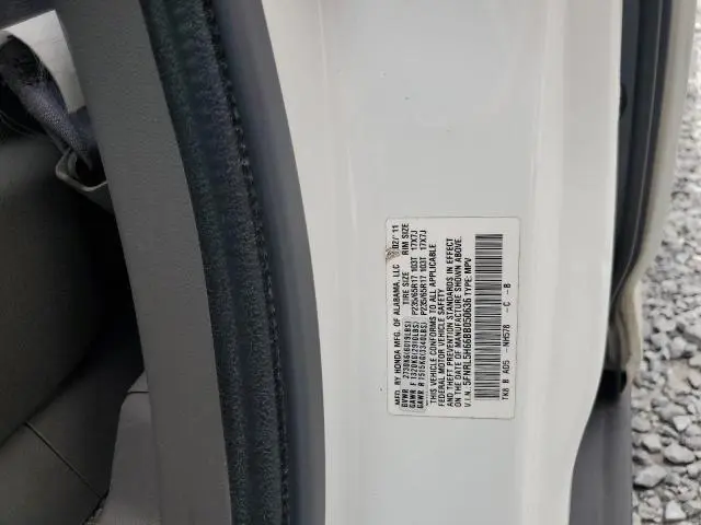 2011 HONDA ODYSSEY EXL  