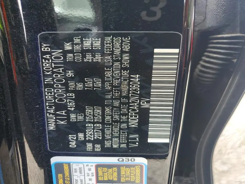 2022 KIA SELTOS LX  