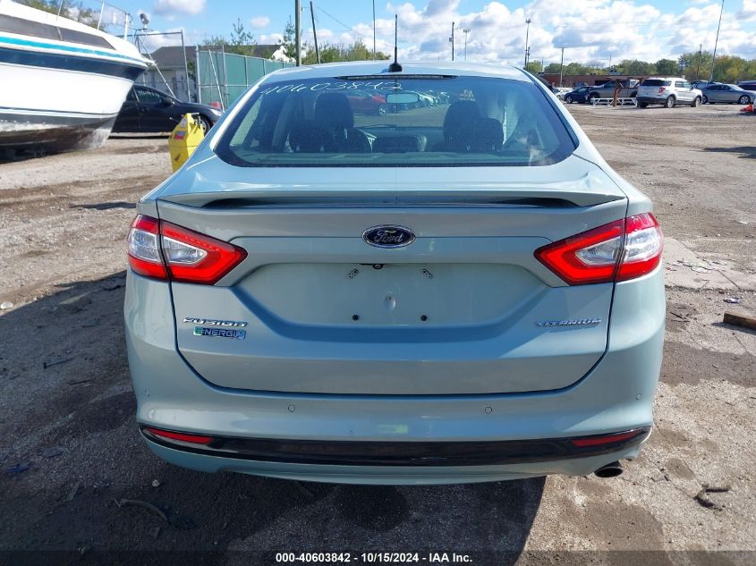 2014 FORD FUSION ENERGI TITANIUM