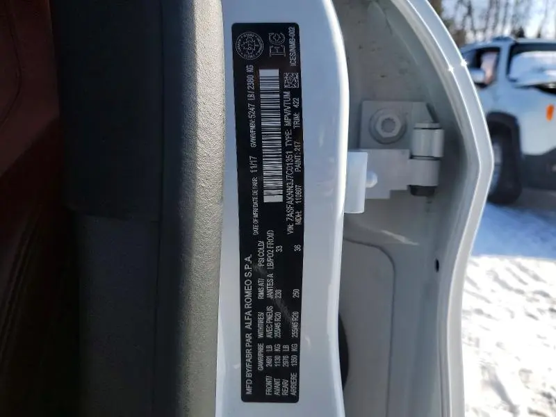 2018 ALFA ROMEO STELVIO TI SPORT  