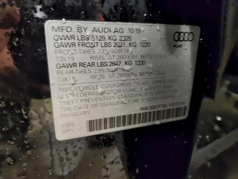 2020 AUDI Q3 PREMIUM PLUS S-LINE  