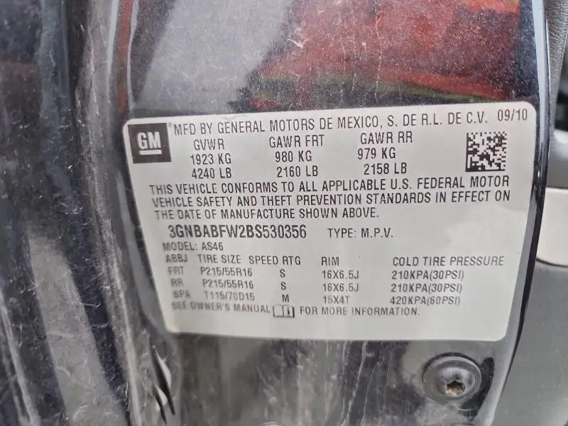 2011 CHEVROLET HHR LT  