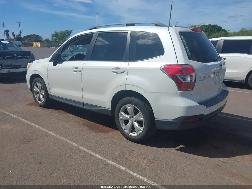 2015 SUBARU FORESTER 2.5I