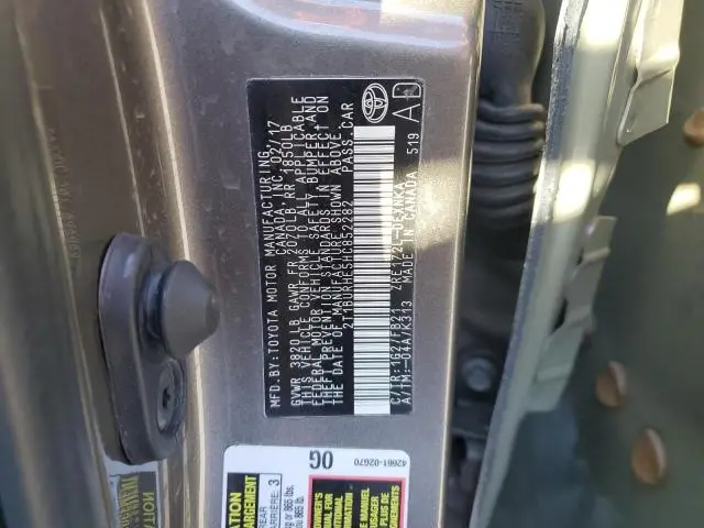 2017 TOYOTA COROLLA L  