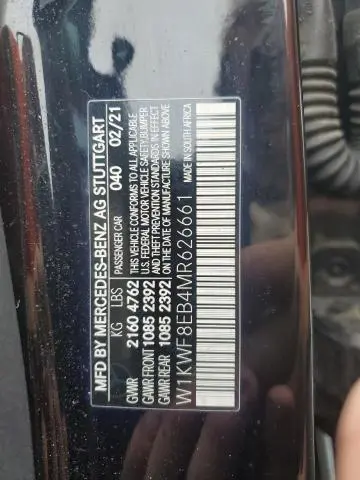 2021 MERCEDES-BENZ C 300 4MATIC  