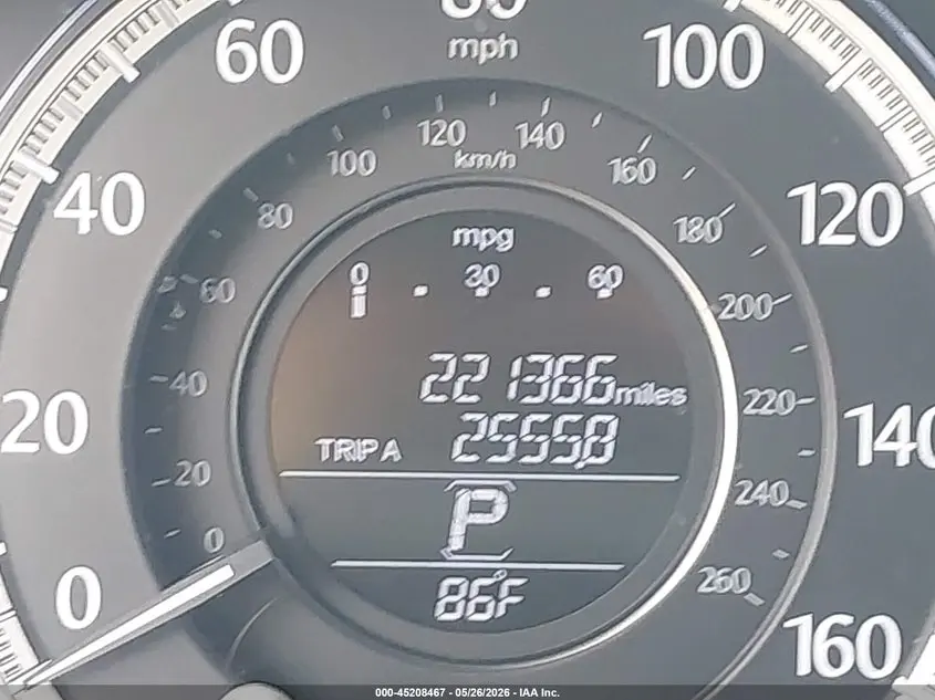 2013 HONDA ACCORD LX
