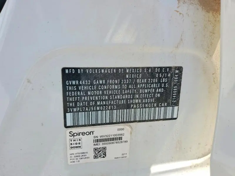2014 VOLKSWAGEN JETTA TDI  