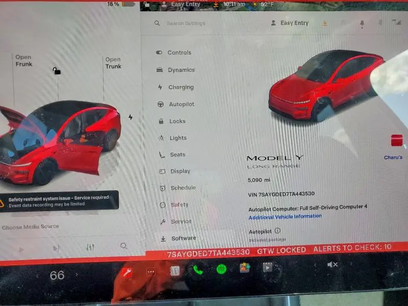 2026 TESLA MODEL Y   