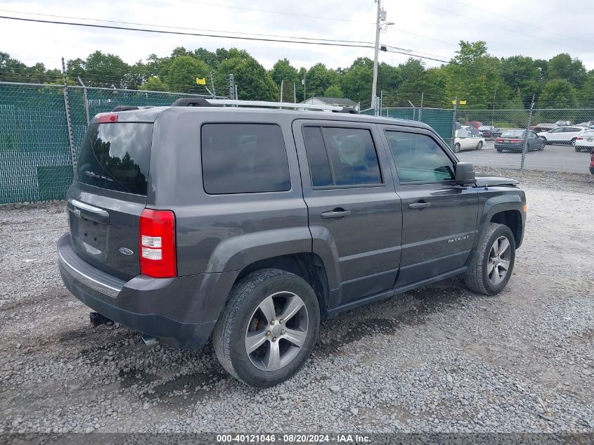 2016 JEEP PATRIOT HIGH ALTITUDE EDITION