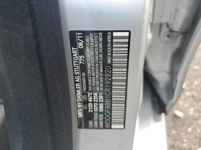 2012 MERCEDES-BENZ C 300 4MATIC  