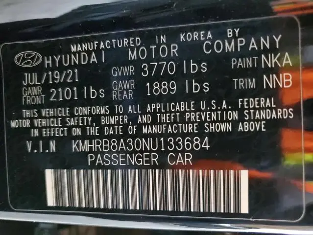 2022 HYUNDAI VENUE SE  