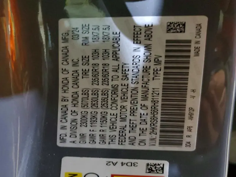 2024 HONDA CR-V SPORT  