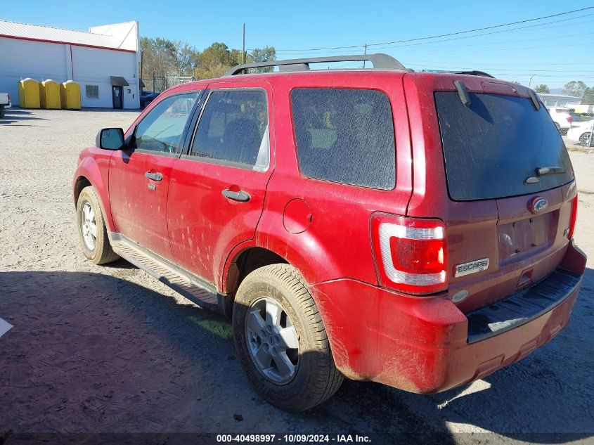 2011 FORD ESCAPE XLT