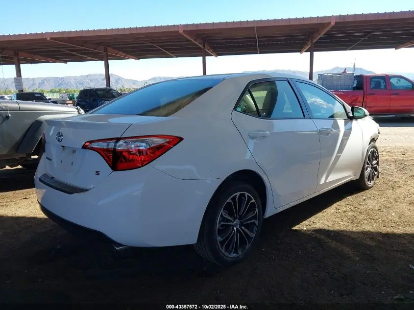 2015 TOYOTA COROLLA S PLUS