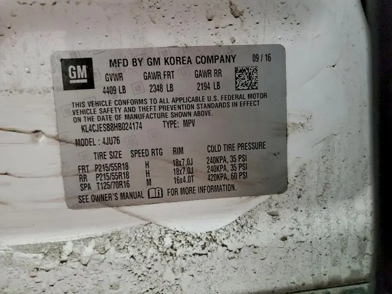 2017 BUICK ENCORE PREFERRED  