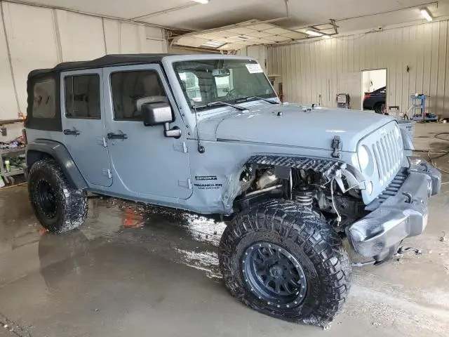 2014 JEEP WRANGLER UNLIMITED SPORT  